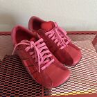 Diesel Pink and Red Sneakers  Womens Y2K Size US 7 / EUR 37