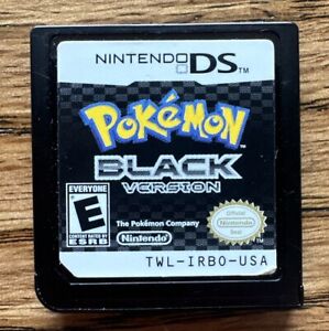 Pokemon: Black Version (Nintendo DS, 2011) Authentic • Tested - Cart Only