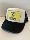 Vintage Formula 1 Hat Ferrari Racing Trucker Hat Black Cap Unworn