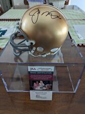 Joe Montana Autographed Notre Dame Mini Helmet - JSA Authenticated