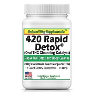 420 Rapid Detox Supports Removal of Metabolites From Your System in 48 Hours