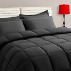 Full Size Comforter Set - 7 Pieces, Bed in a Bag Bedding Sets with All Season So