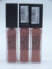 Maybelline Color Sensational Vivid Matte Liquid Lipstick Nude Flush 10 Lot of 3