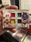 New Listing2023 Leaf Ultimate Soccer QUAD Patch 25/30 MESSI CURRY TROUT DONCIC - RARE SSP