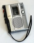 Vintage Sony TCM-200DV Handheld Cassette Voice Recorder Dictation VOR Used Works