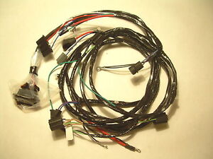 1966 Impala Belair Biscayne Caprice Forward Front Light Harness With Gauges SS (For: 1966 Chevrolet Impala)