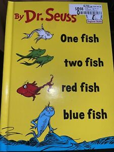 Beginner Books(R) Ser.: One Fish Two Fish Red Fish Blue Fish by Seuss Hardcover.