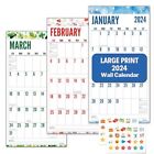 Large Print Calendar 2024 - (Seasons), 12x23