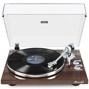 Turntables Belt-Drive Record Player with Wireless Output Connection Vinyl Player