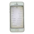 Apple iPhone 5 - 16GB - White & Silver (AT&T) A1428 (GSM) (READ)