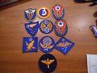 Lot Of Ten Vintage United States Army Air Corps Patches Circa WWII