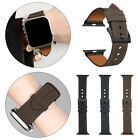 For Apple Watch Series 9/8/7 Luxury Leather Watch Band Strap 38/40/41/42/44/45m