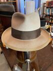 Vintage 1950s Royal Stetson Fedora Hat, 7 3/8, NICE! Bound Edge