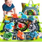 Car Toys for 1 Year Old Boy with Playmat/Storage Bag|12-18 Months Baby Truck Toy