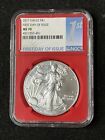 New Listing2017 Eagle S $1 NGC MS70 FIRST DAY OF ISSUE SILVER EAGLE RED CORE
