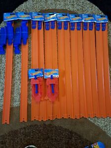 Hot Wheels Track Lot of 2 Loops, 2 Red Launchers & 6 Sets of 24