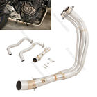 For Yamaha YZF-R7 2021-2023 XSR700 MT-07 51mm Exhaust System Heeader Front Pipe (For: 2023 Yamaha YZF R7)
