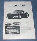 1972 J.L.P.-935 Porsche 911 935 Body Kit Ad 