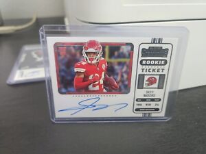 New Listing2022 Contenders Skyy Moore Variation Rookie Ticket ON CARD Auto Chiefs RC