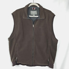 New ListingSimms Fishing Vest Men's L Brown Gore Windstopper Fleece Full Zip Made in USA