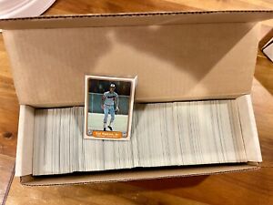 1982 Fleer Baseball Cards 500-660 (EX-NM) - You Pick - Complete Your Set