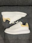 Alexander McQueen Size 44 EU Men’s  11 US  Sneakers White Lemon Yellow