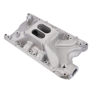 (Aluminum) Dual Plane Intake Manifold For Ford Small Block Windsor 351W V8 5.8L