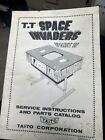 Taito SPACE INVADERS PART 2 Arcade Video Game Manual - good used original