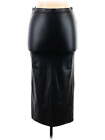 Shein Women Black Faux Leather Skirt 1X Plus