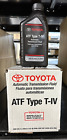 LEXUS/TOYOTA  TRANSMISSION FLUID ATF TYPE T-IV 6QTS IN A CASE 00279-000T4-01