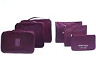 6 sets travel Organizers Packing Cubes Luggage Organizers Compression