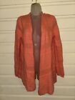 Charter Club Cashmere Luxury Long Sleeve Cardigan Sweater Size L