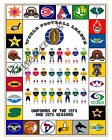 WFL 1974 - 75 Team Helmet Logo & Team Uniform Color 8 X 10 Photo Picture Reprint
