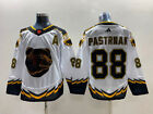 Men's Boston Bruins #88 David Pastrnak White Stitched Hockey Jersey S-3XL