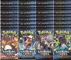 Pokemon TCG Shining Fates Booster Pack Lot Of 10 New Factory Sealed