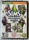 Sims 3: Starter Pack (Windows/Mac, 2013) With Late Night & High-End Loft Stuff