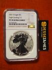 2021 S REVERSE PROOF SILVER EAGLE NGC PF70 T2 ONE COIN FROM THE DESIGNER SET