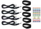 4 Cable Connection Kit for Alesis Strike Multipad Percussion Pad Aux Drums
