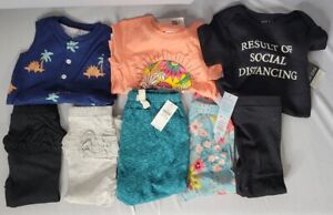 Bulk Lot Of Clothes 18-24m Old Navy, Carters, Cat&Jack, Ok!e Dokie 8 pieces NWT
