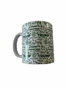 Merry Christmas Trump 45 Coffee Mug