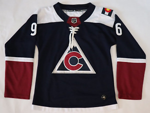 New ListingAdidas Mikko Rantanen Jersey Colorado Avalanche Youth Large L Blue Limited