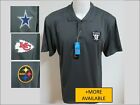 New S-3XL Gray NFL Men's Polyester #517 Polo Shirt