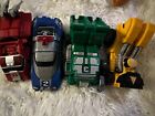 Bandai Car Power Rangers Turbo Deluxe Rescue Megazord RED 1 BLUE#2 GRN 3YELLOW#4