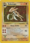 Pokémon TCG - Kabutops 9/62 - Holo Unlimited - Fossil Unlimited [Moderate Play]