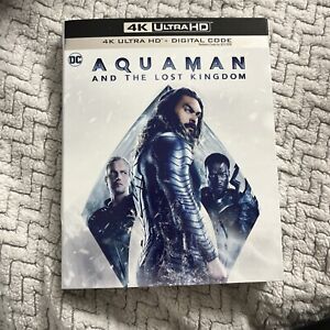 Aquaman and the Lost Kingdom(4K Ultra HD and Digital With Slipcover) NEW