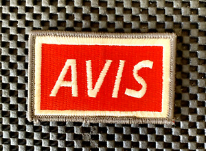 AVIS CAR RENTAL EMBROIDERED SEW ON PATCH AUTOMOBILE RENTAL LEASING 3