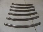 New ListingLOT OF 6 CURVED  STAINLESS TRIM PIECES molding custom