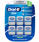 ORAL-B GLIDE ADVANCED BACTERIA DEFENSE FLOSS 44m each (6 pack)