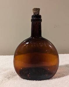 Vintage whiskey bottle. Vinol Private Mould , Patented April 19 1898, Dug Bottle