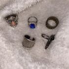 Rings for women - lot of 5 -various sizes, Styles